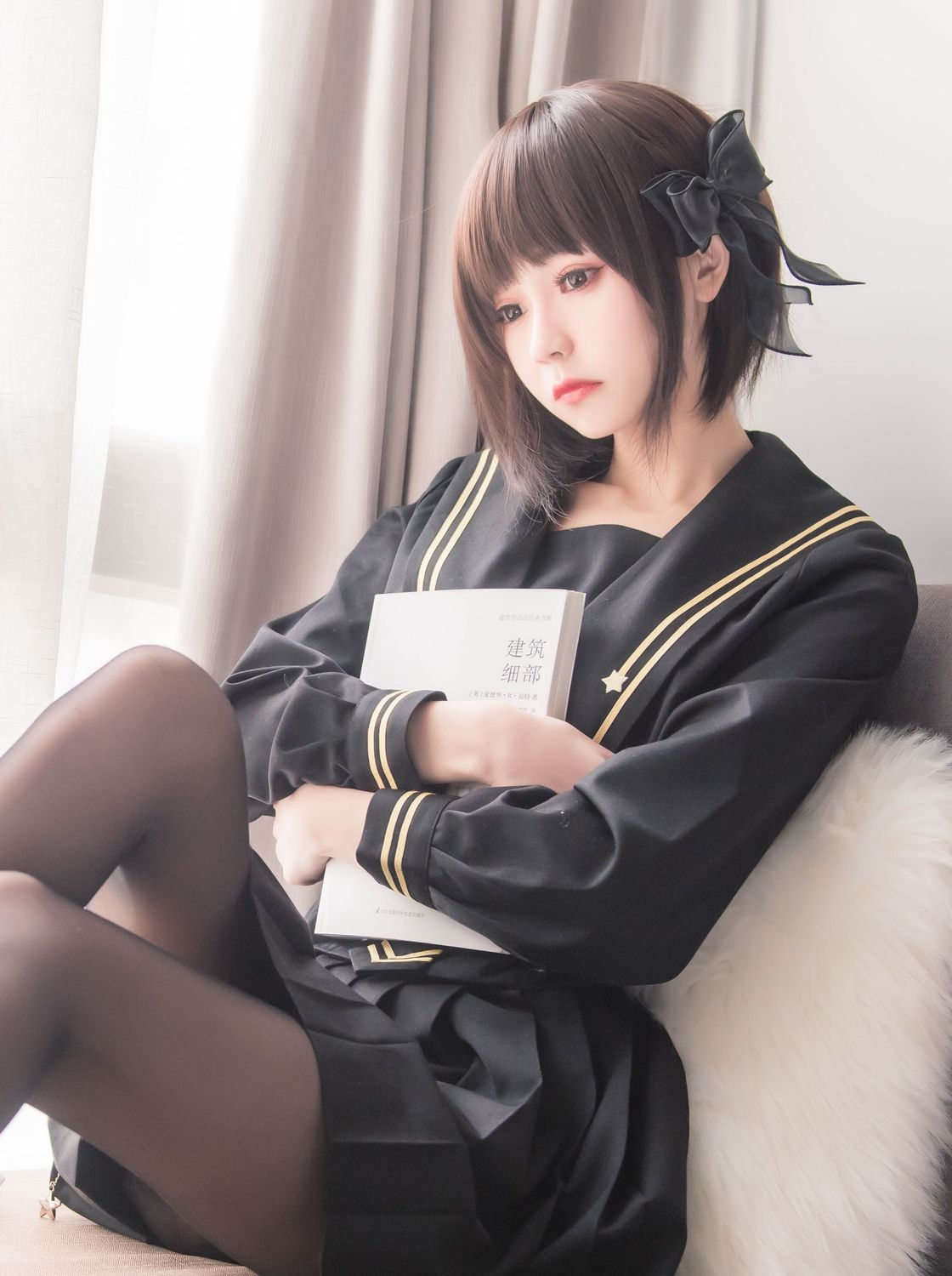 No.004-窗台制服 [19P]-cos王者