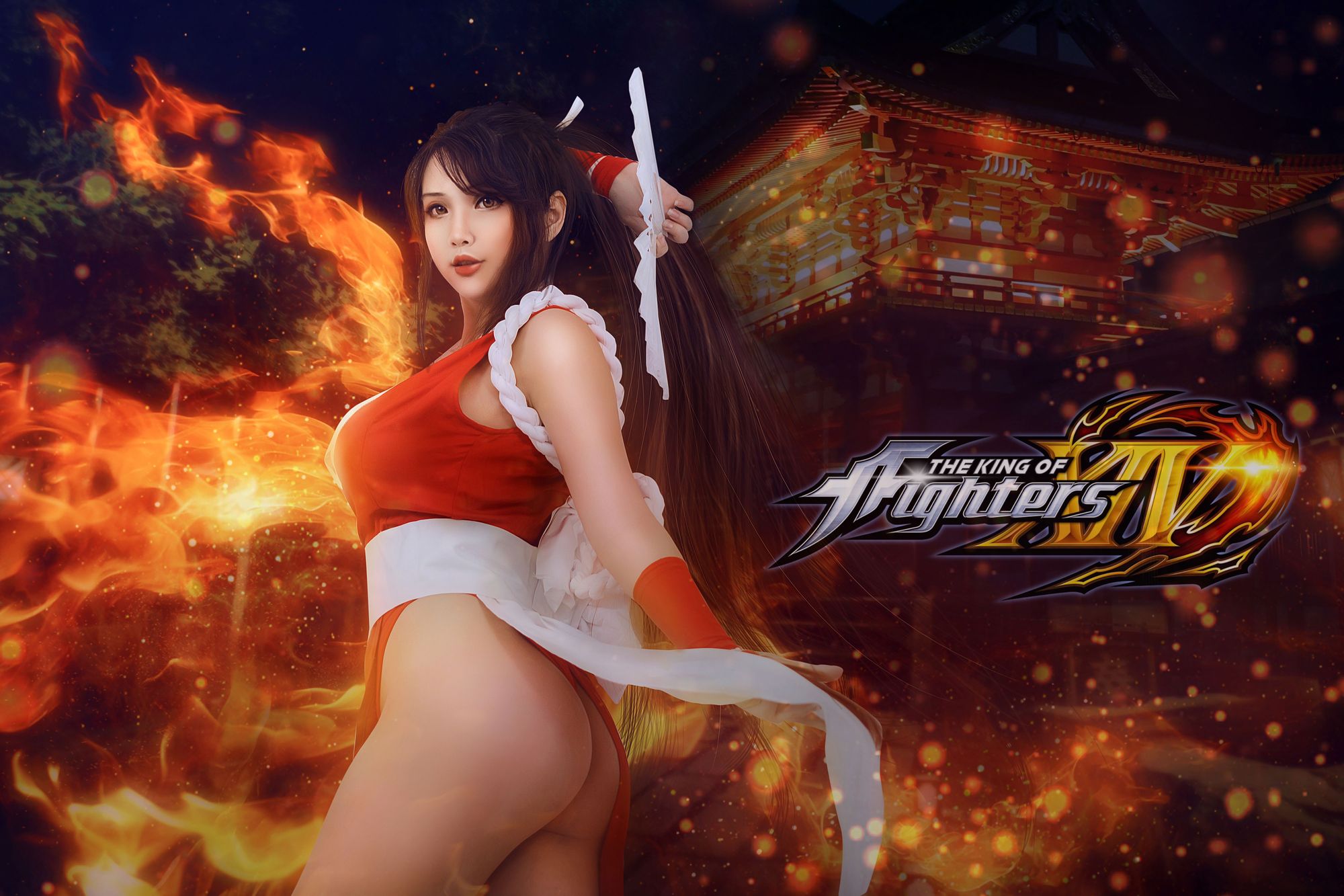 图片[2]-No.021-Mai Shiranui (King of Fighters) [9P]-cos王者