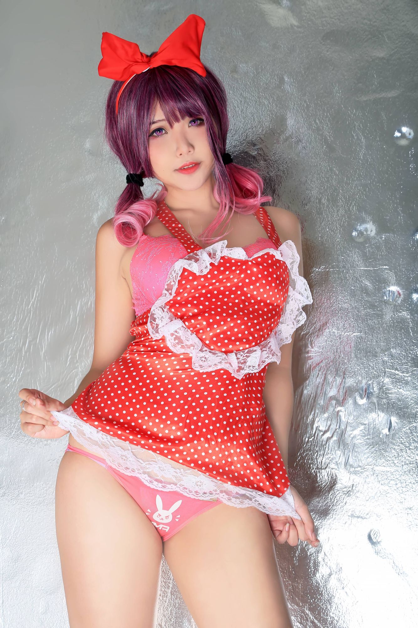 图片[2]-No.026-Red Heart Apron [10P]-cos王者