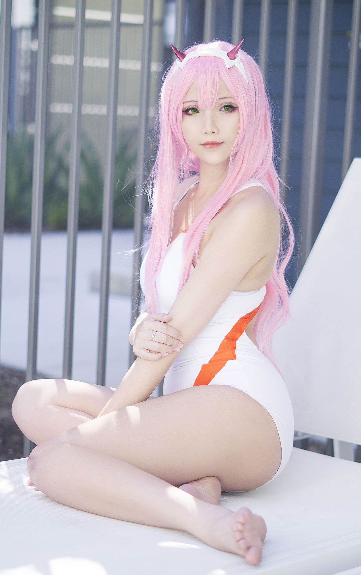 图片[2]-No.035-Zero Two Swimsuit (Darling in the Franxx) [8P]-cos王者