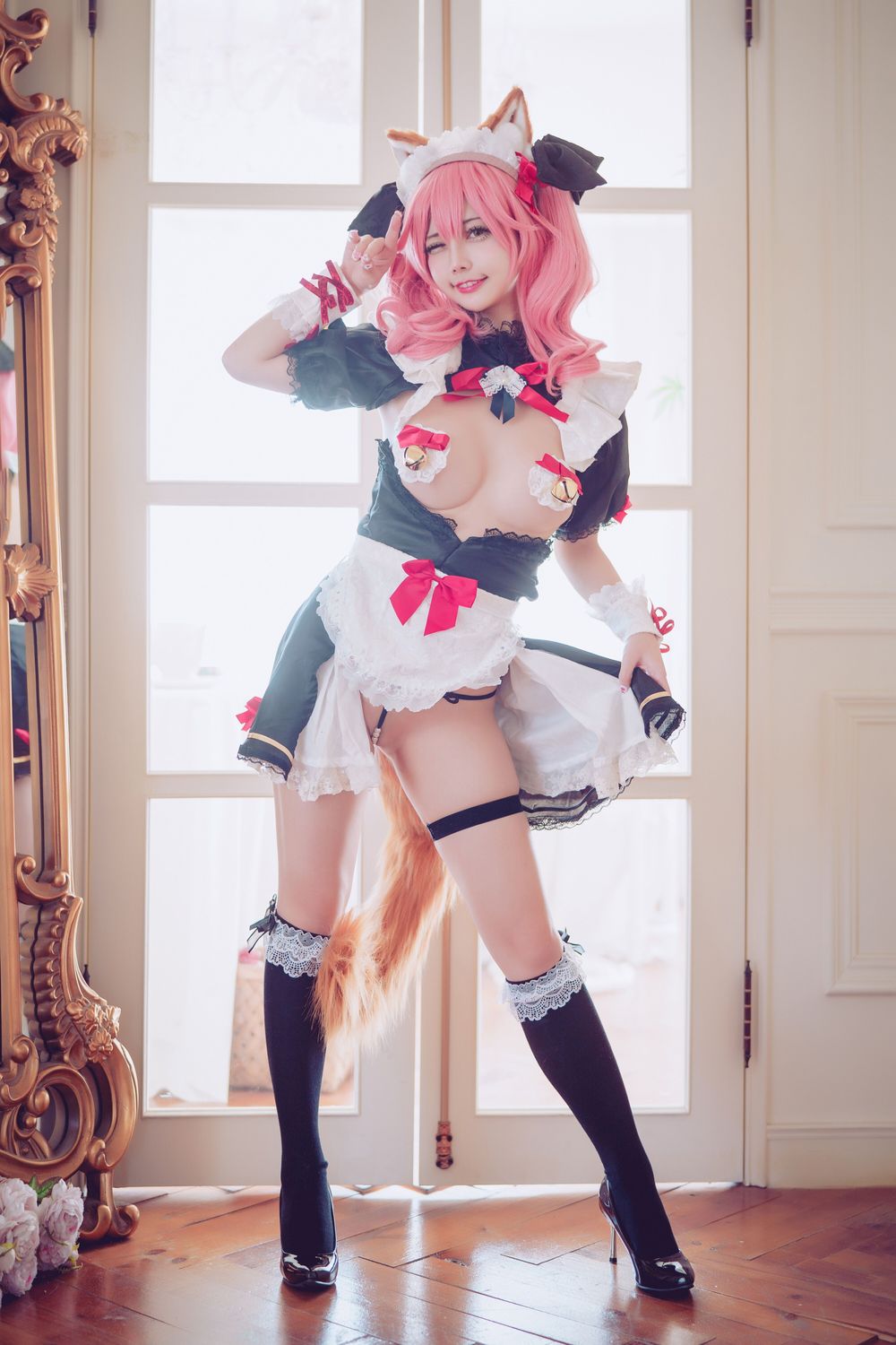 图片[3]-No.064-Tamamo maid [25P]-cos王者