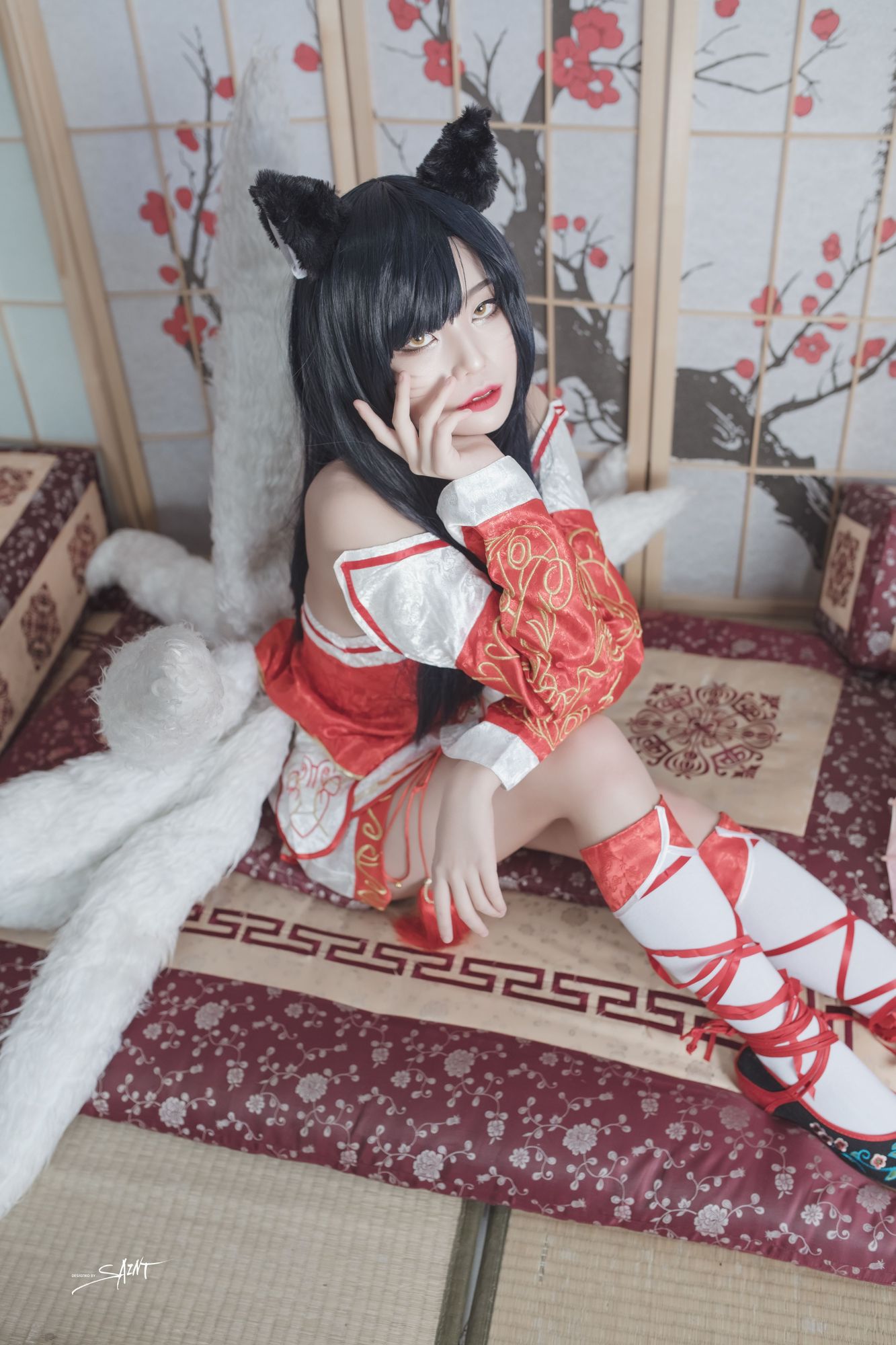 图片[2]-No.007-[SAINT Photolife] cosplay-Original Ahri [53P]-cos王者