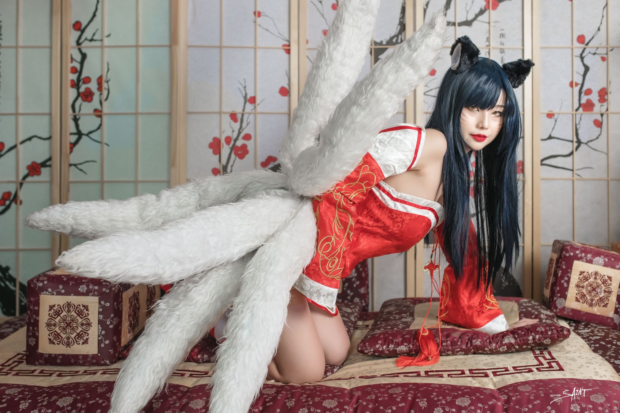 图片[3]-No.007-[SAINT Photolife] cosplay-Original Ahri [53P]-cos王者