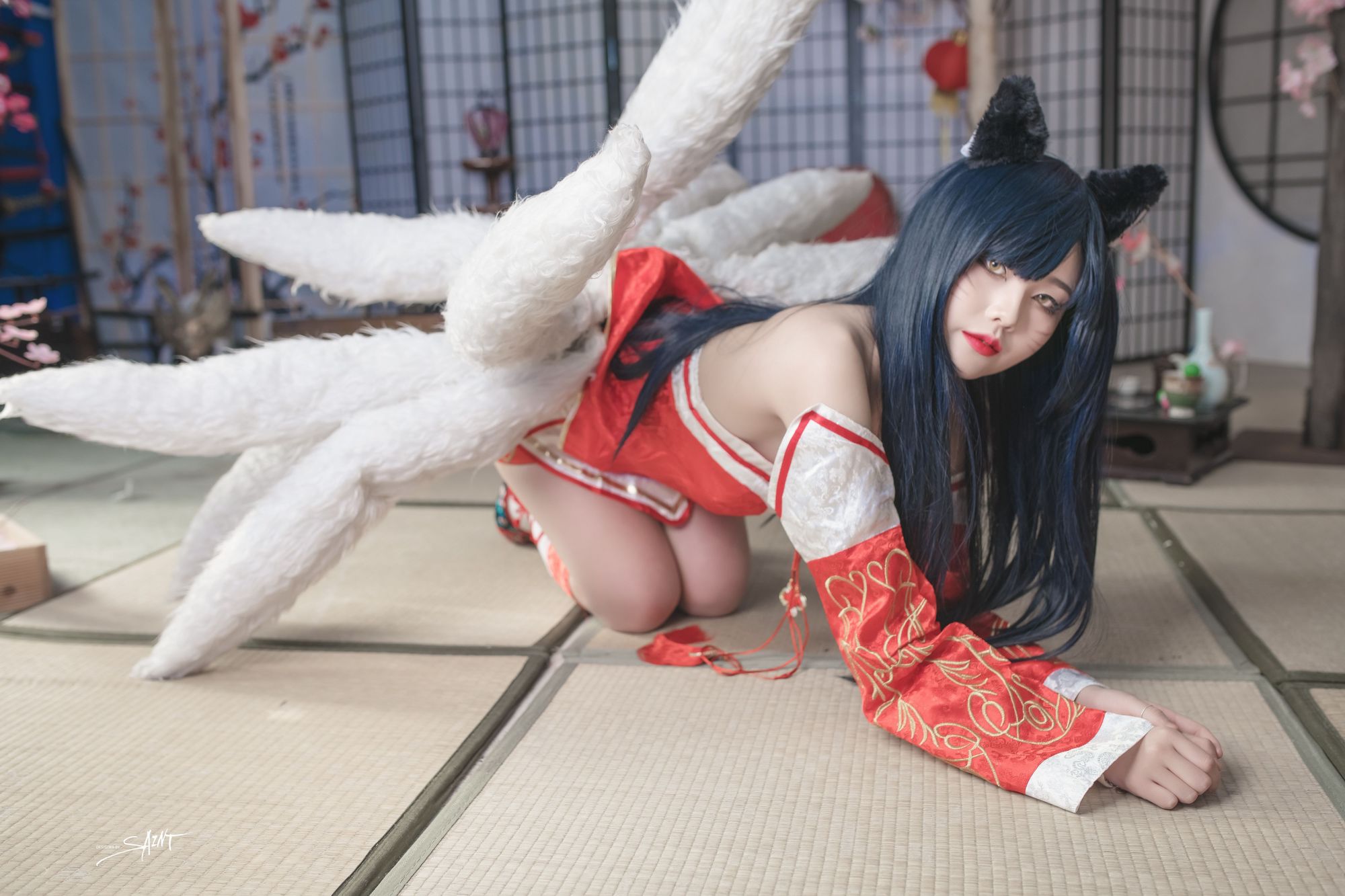 图片[4]-No.007-[SAINT Photolife] cosplay-Original Ahri [53P]-cos王者