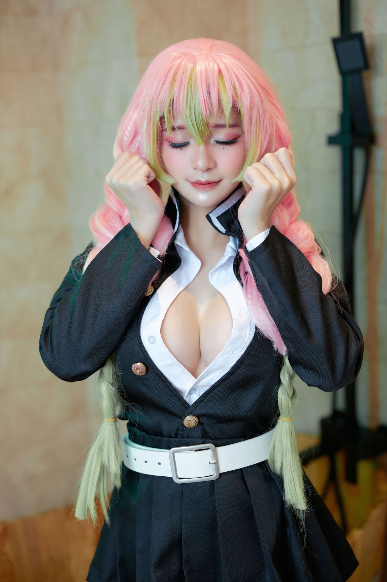 图片[2]-No.005-甘露寺蜜璃 COS [20P]-cos王者