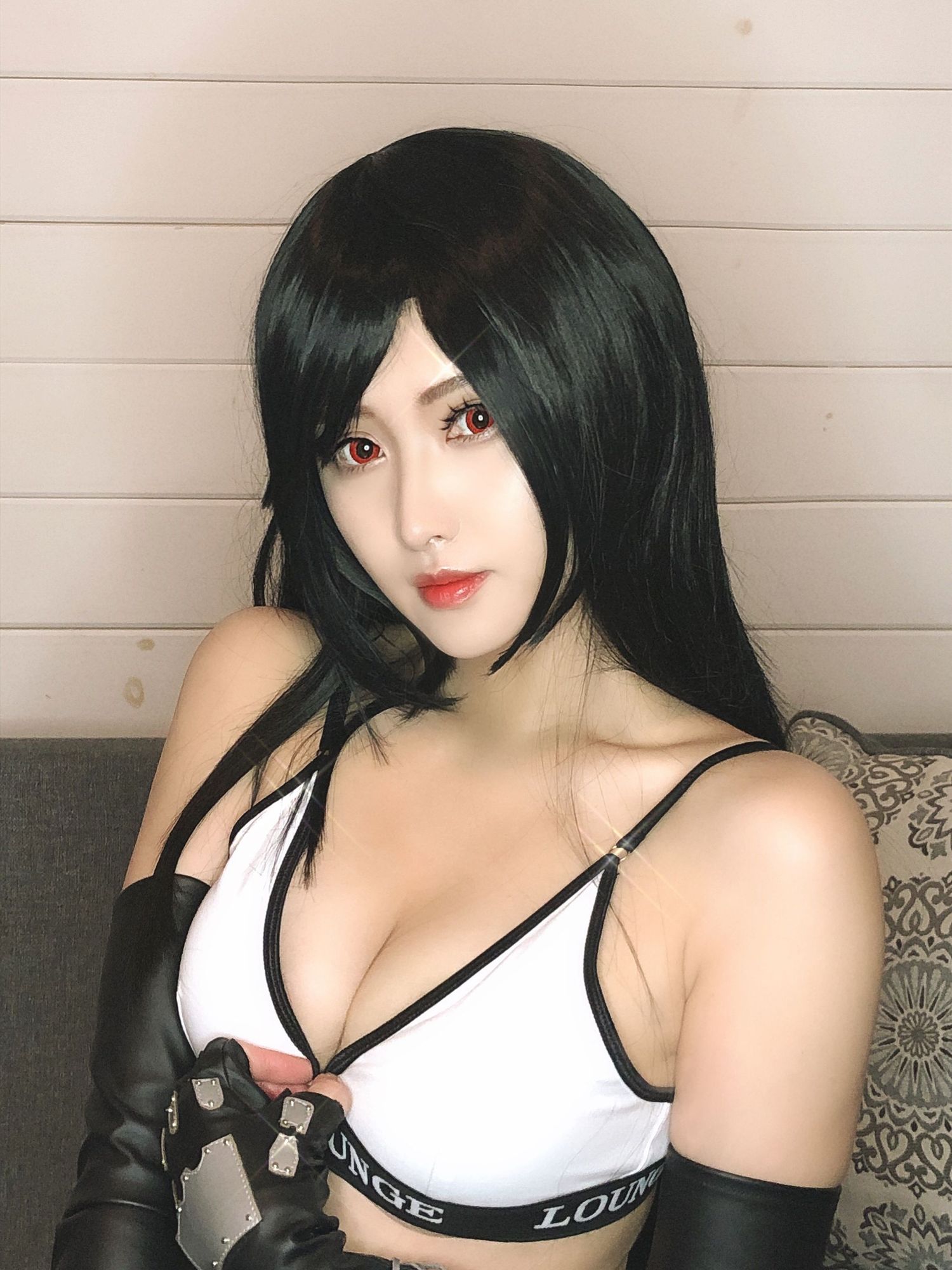 No.021-Tifa Phone Contents [16P 4V]-cos王者