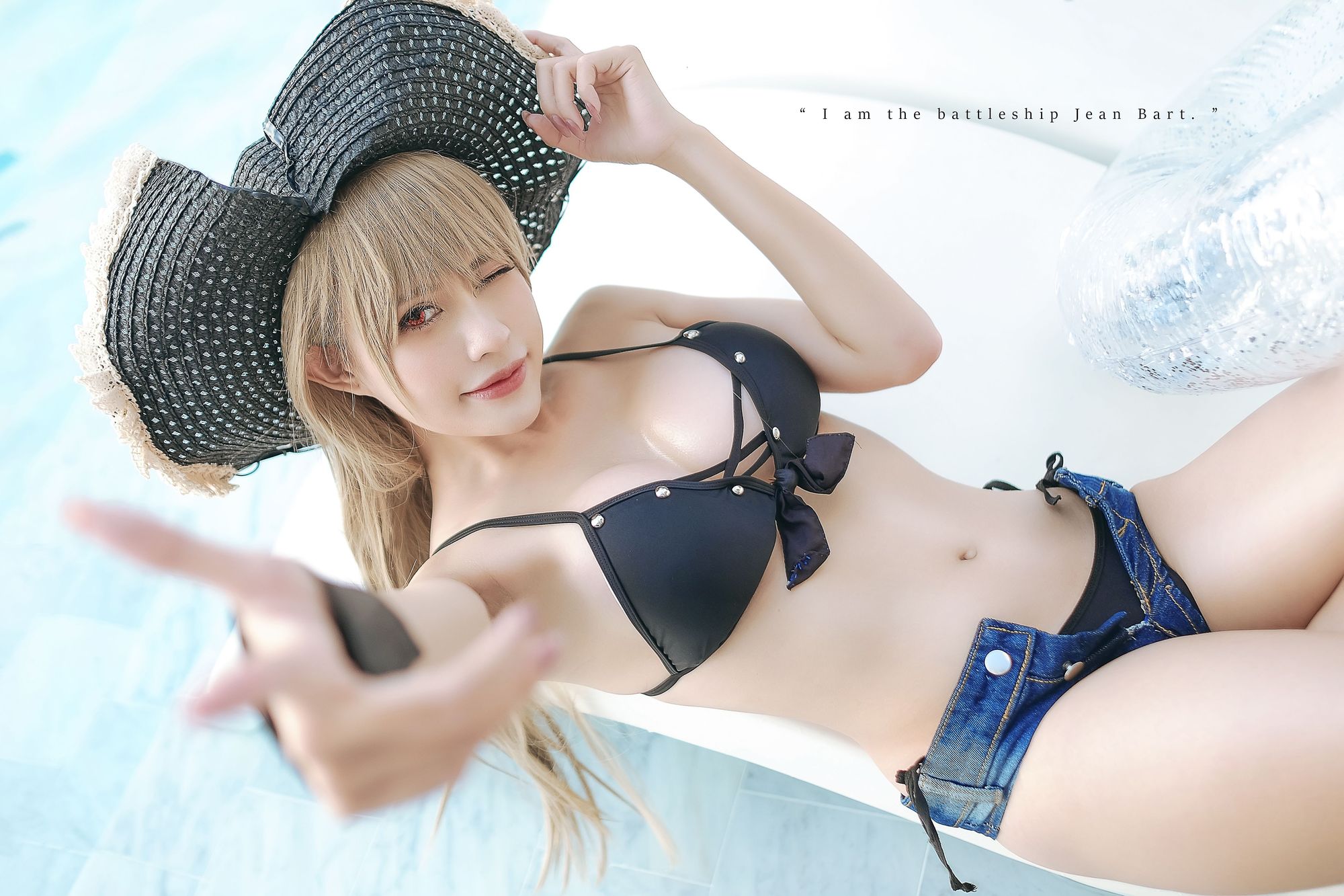 图片[2]-No.024-Jean Bart Swimsuit [12P]-cos王者