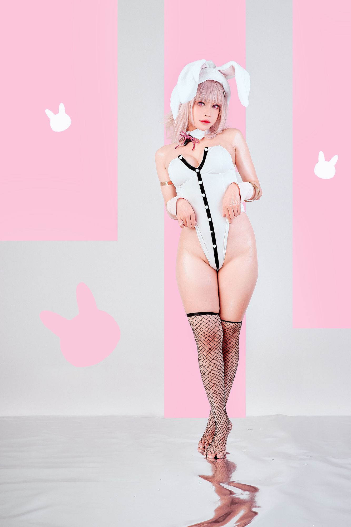 图片[1]-No.039-Chiaki Nanami Bunny [16P 2V]-cos王者