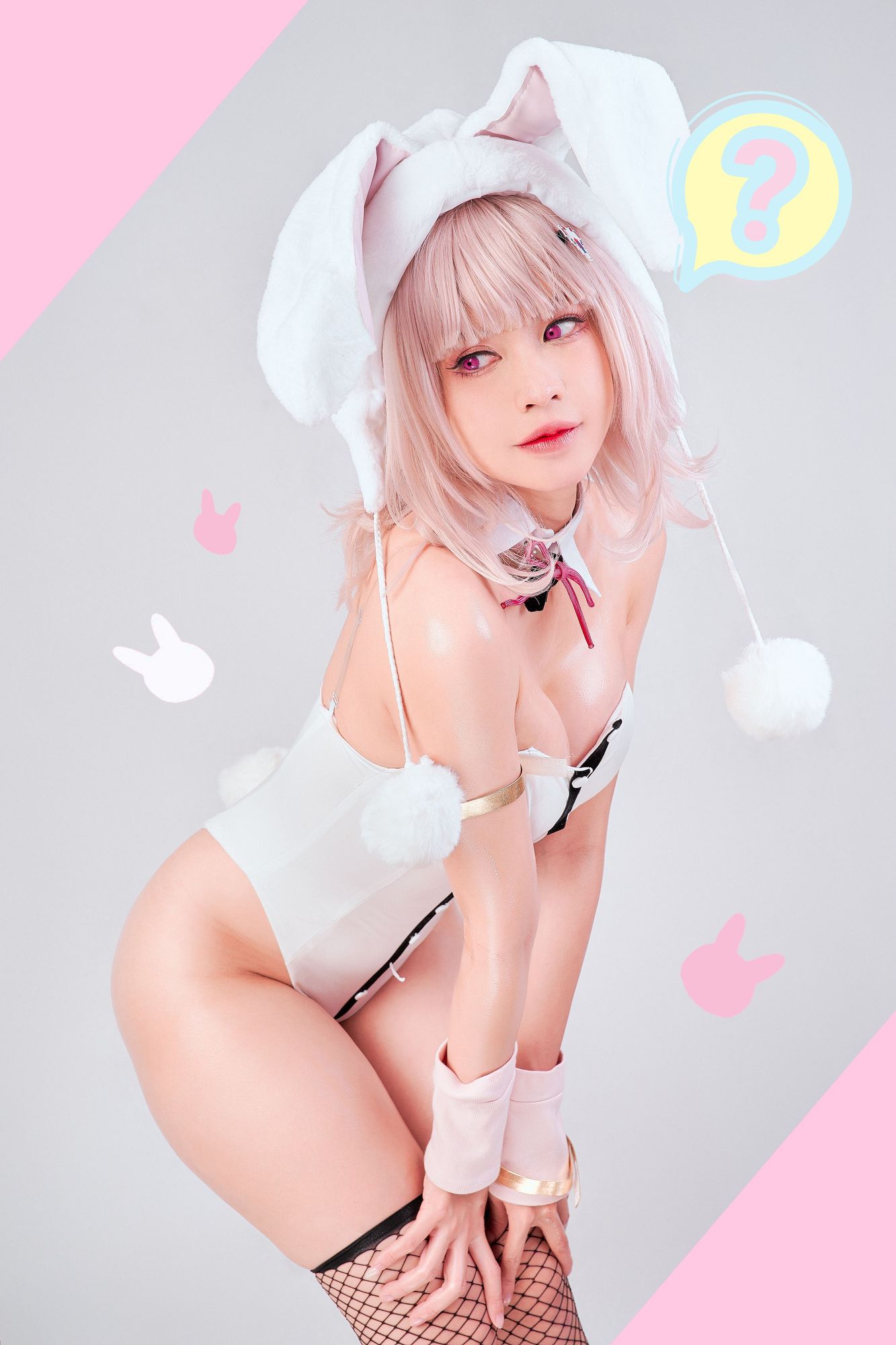 图片[2]-No.039-Chiaki Nanami Bunny [16P 2V]-cos王者