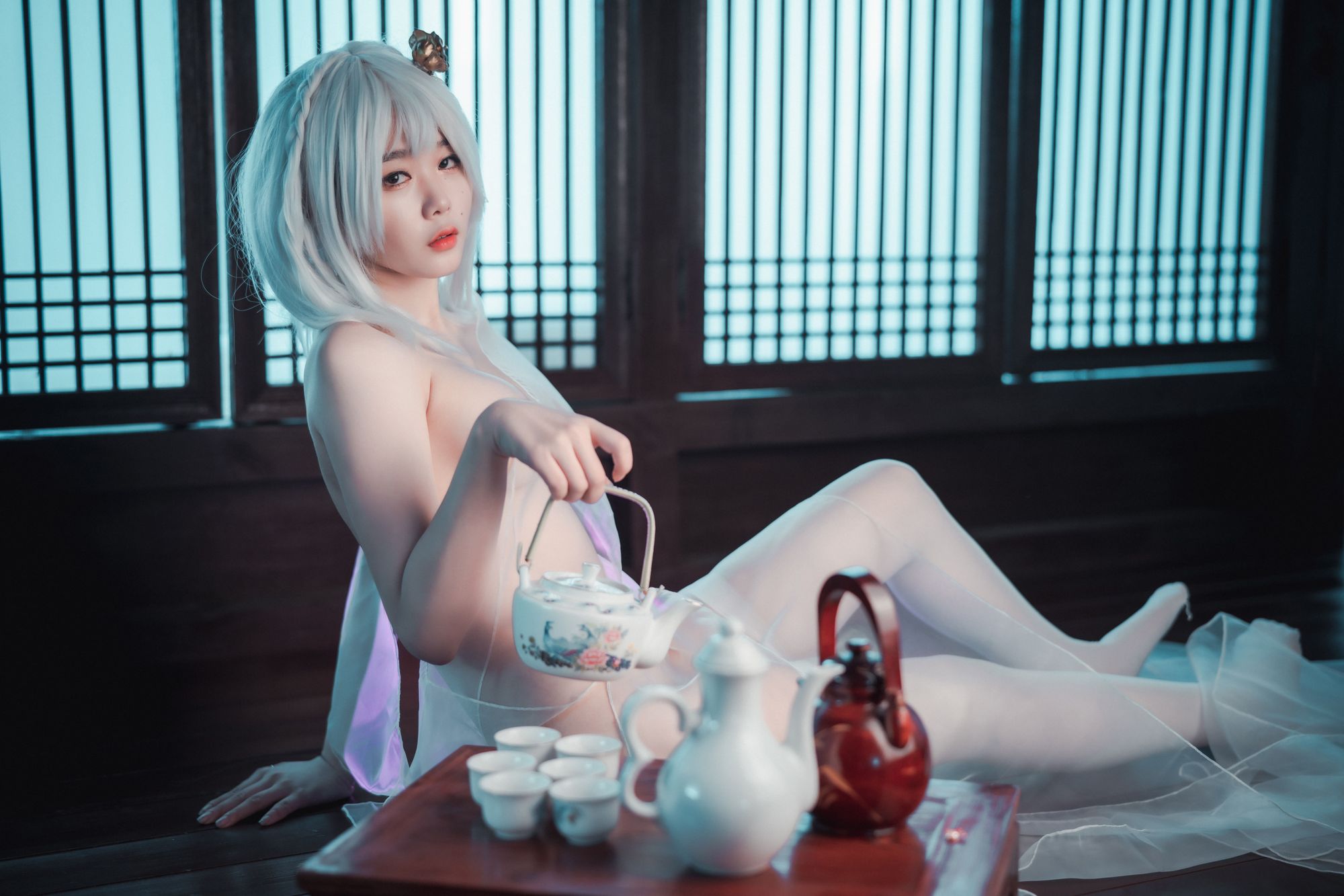 图片[1]-No.041-[DJAWA] Azur Lane Azure Horizons [21P]-cos王者