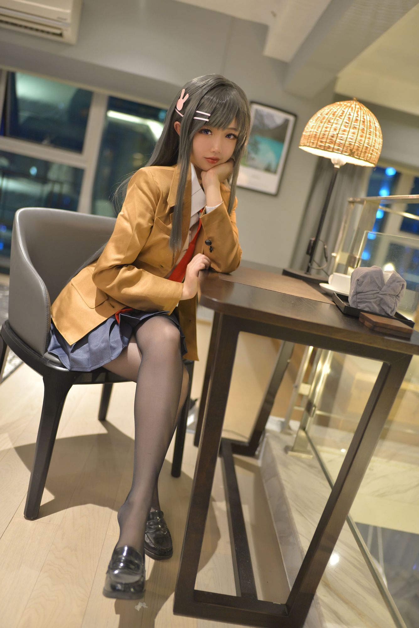 图片[1]-No.051 – 麻衣制服 兔女郎 [58P]-cos王者