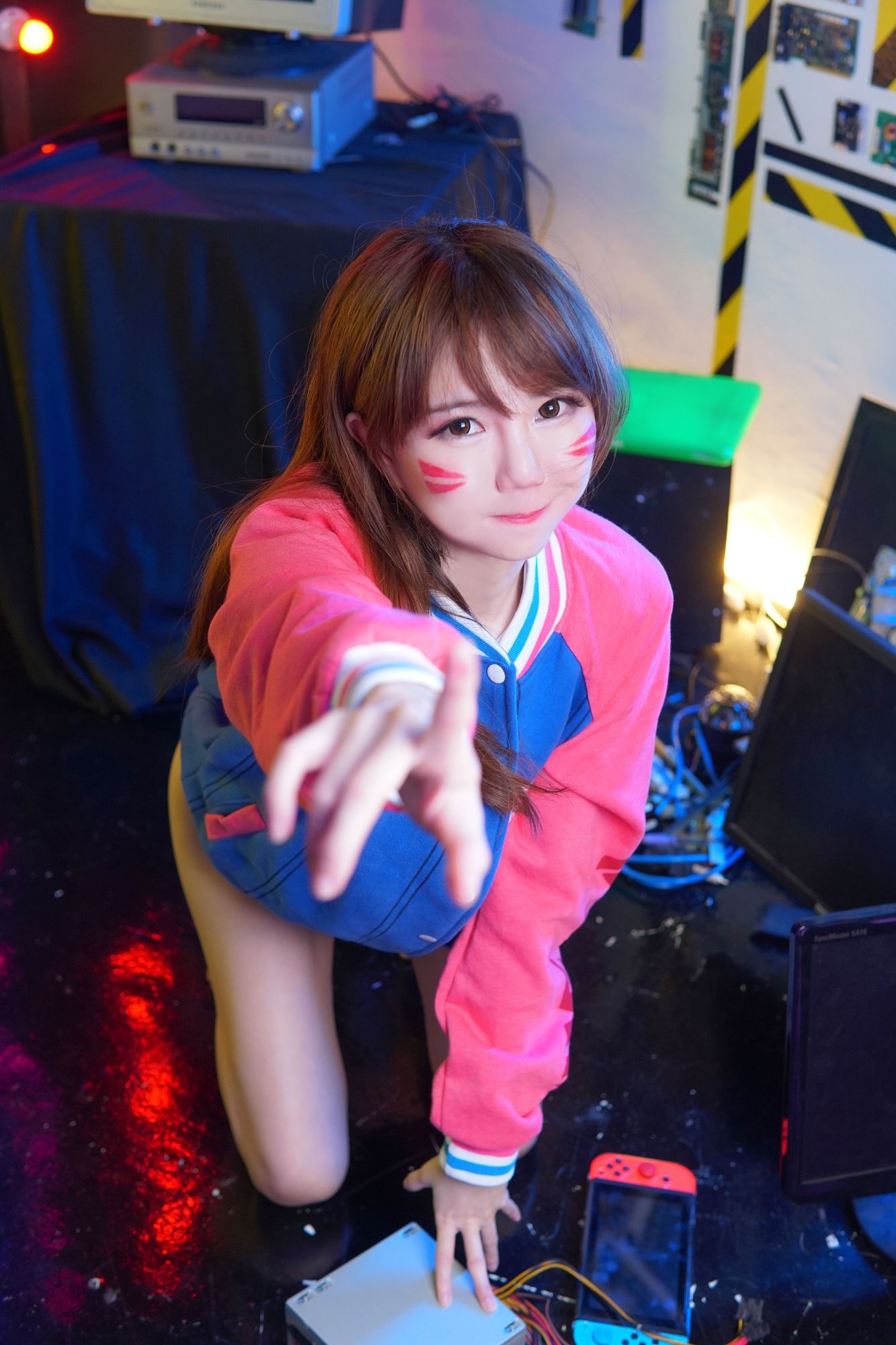 No.007-DVA Gamer Girl [10P]-cos王者