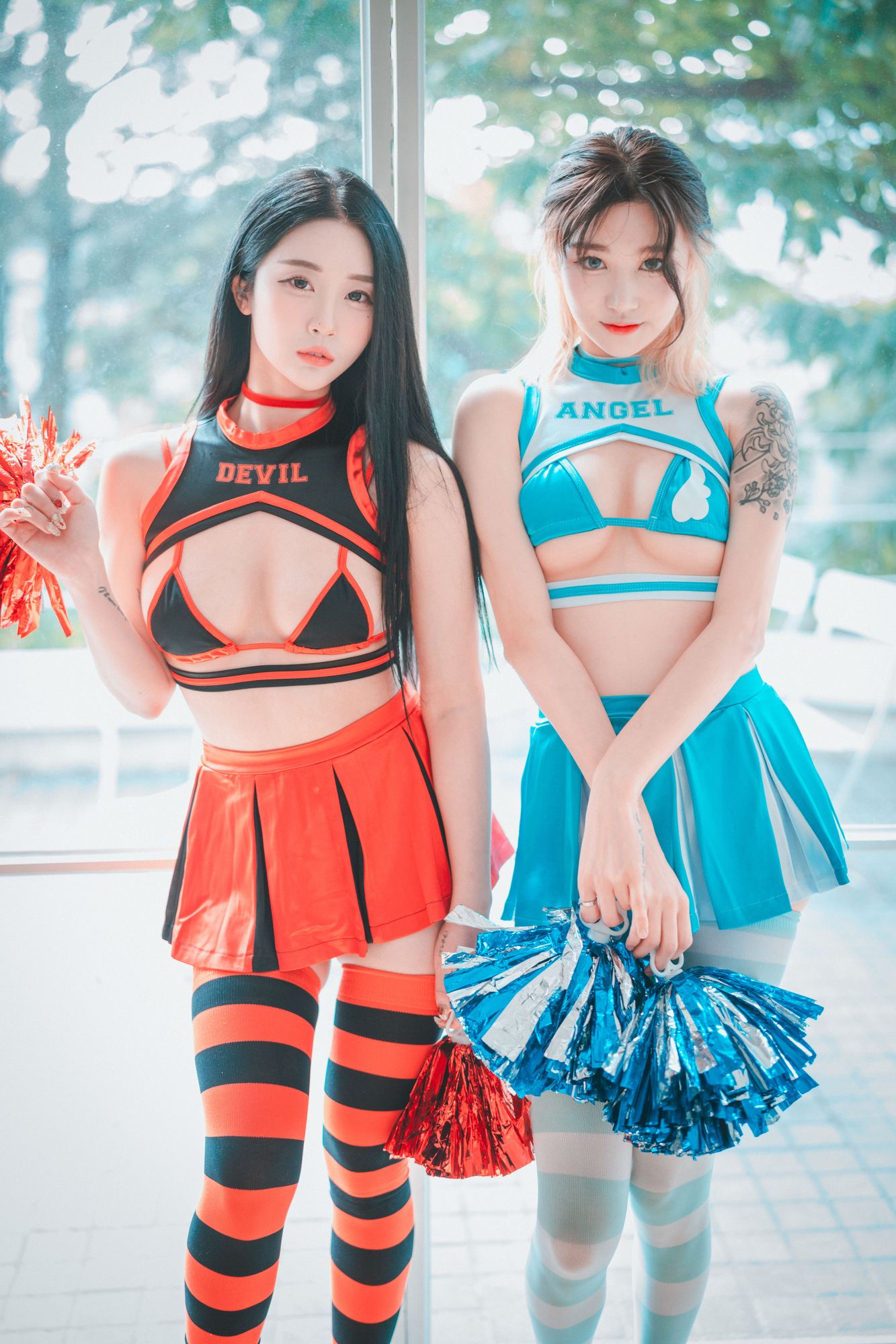 No.008-[DJAWA] Devil 666 & Angel 777(Bomi&Taeri) [81P]-cos王者