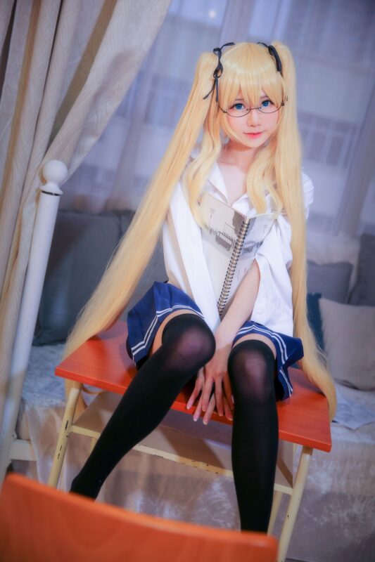 No.009-Eriri School Girl [43P 3V]-cos王者