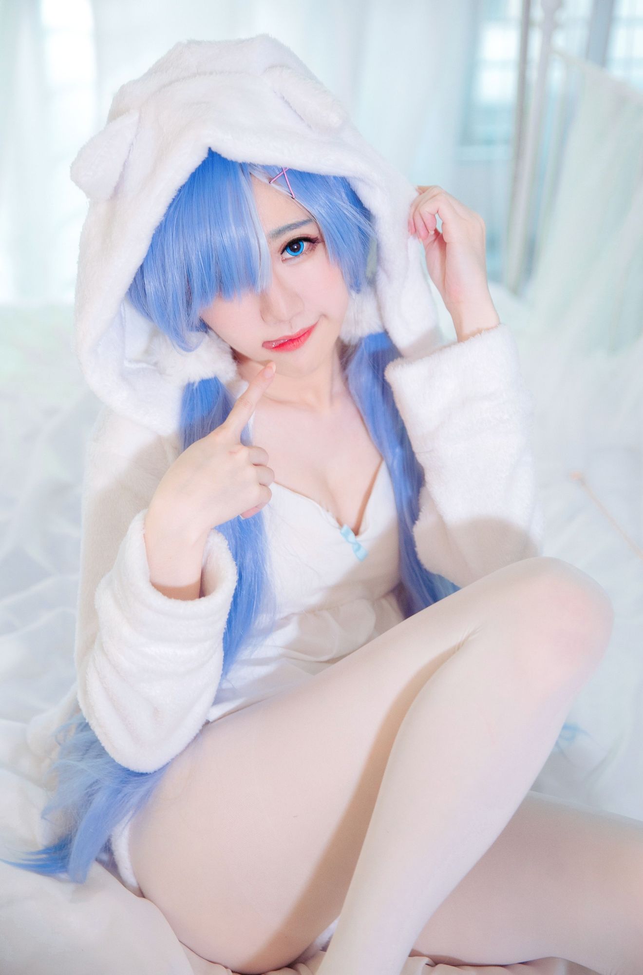 No.032-Rem White Kitty [49P]-cos王者