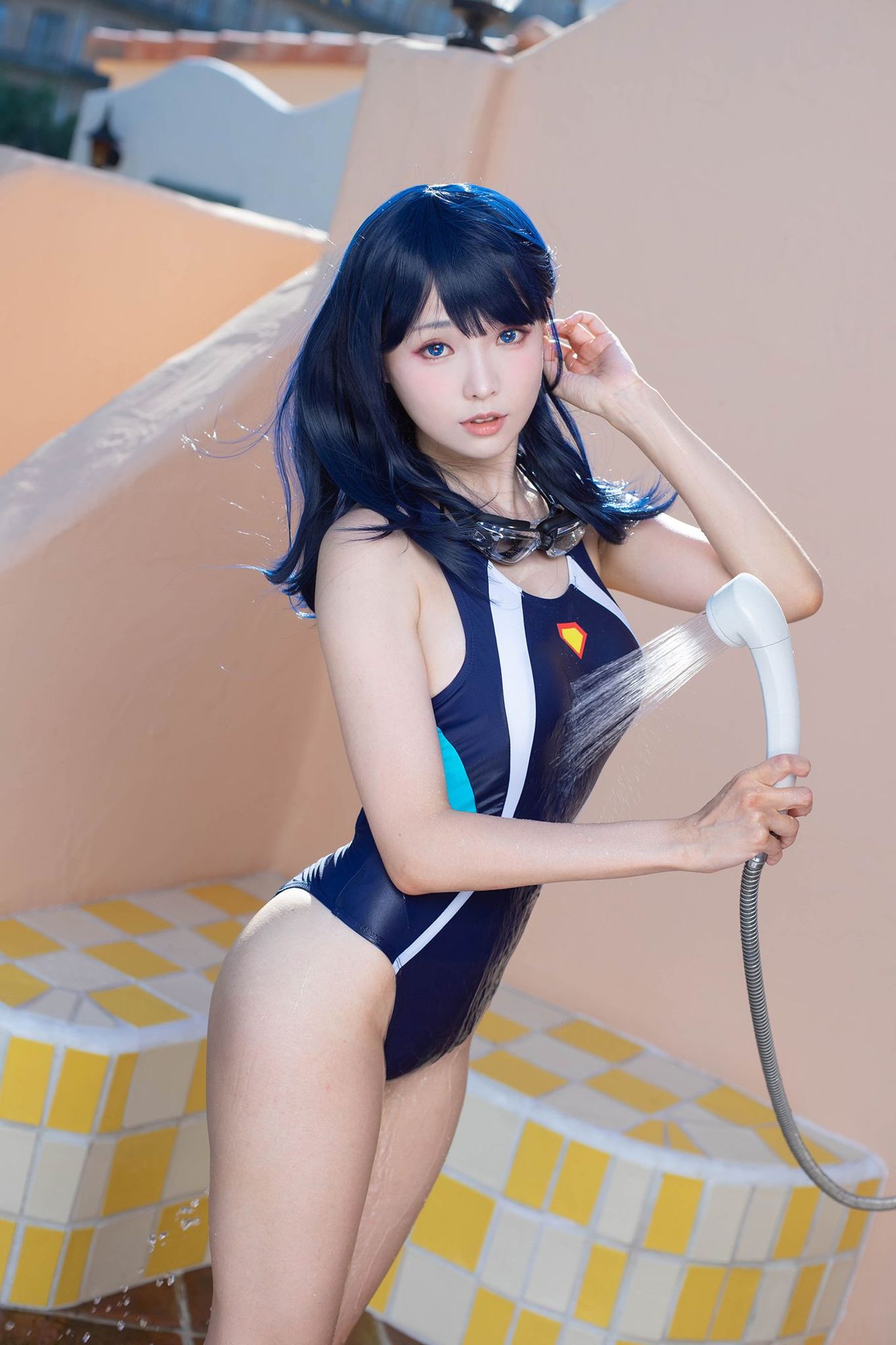 No.050-【Rikka】六花Swimsuit [26P]-cos王者