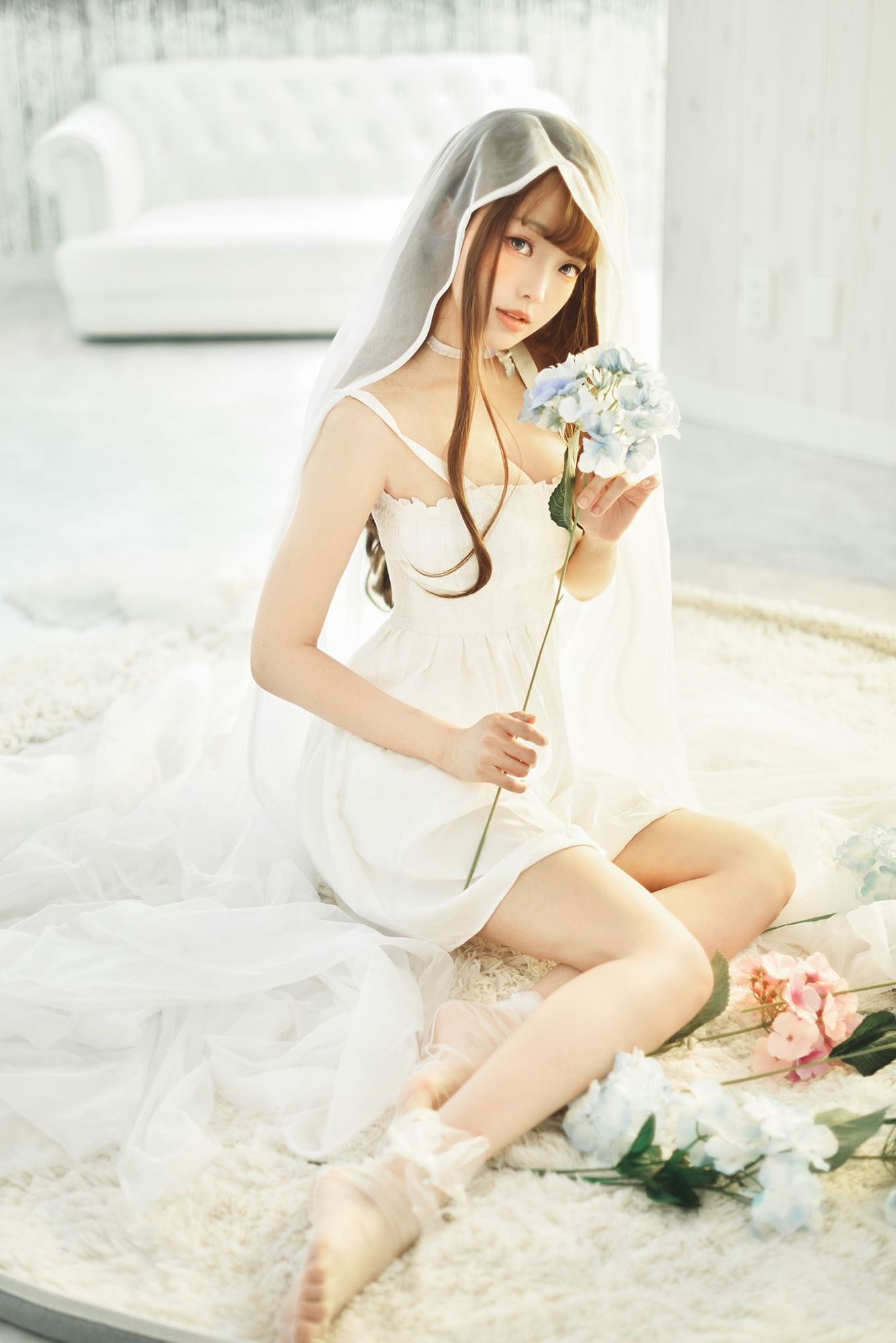 图片[1]-No.051-White Dress [22P]-cos王者