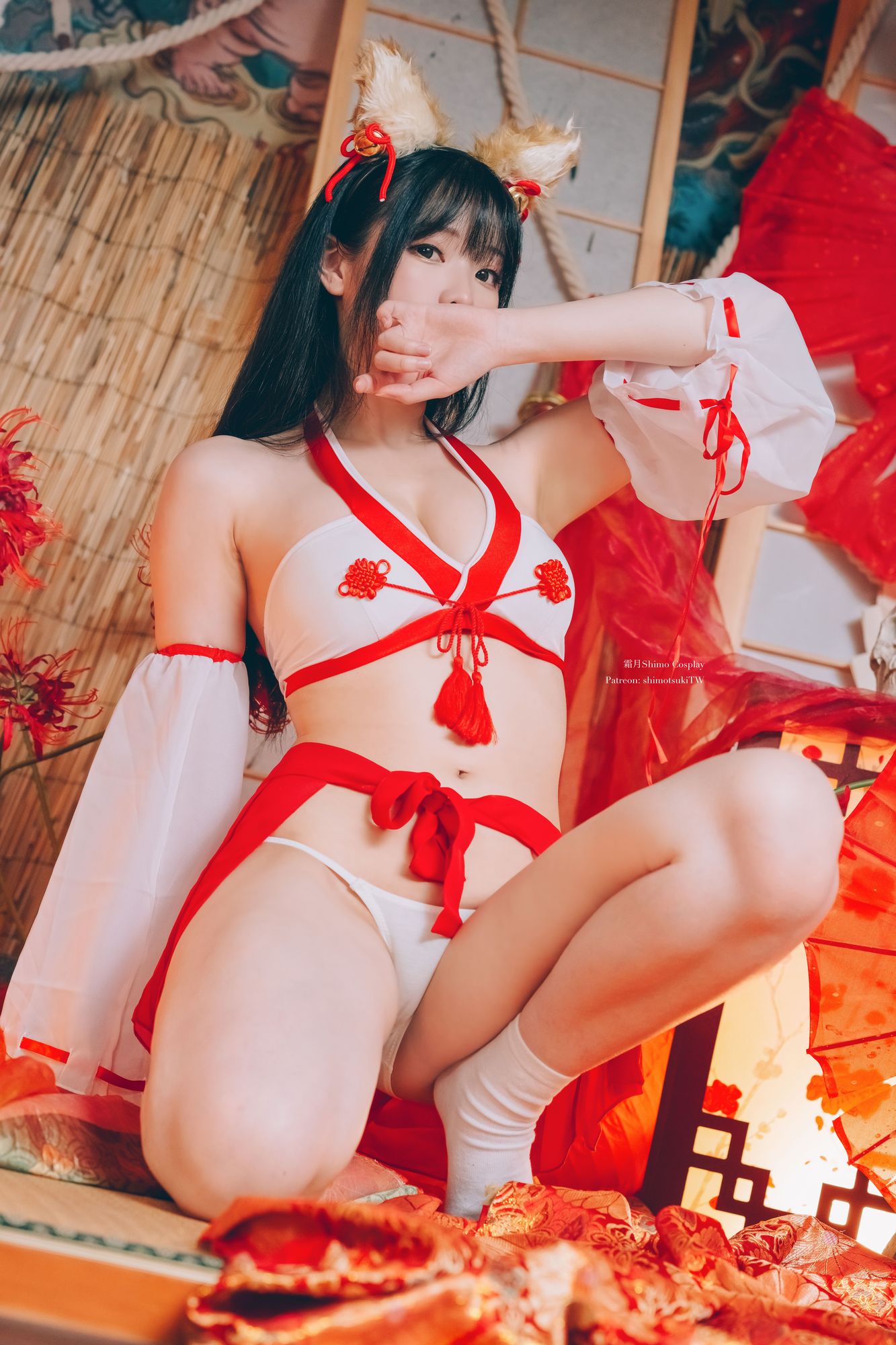 图片[1]-No.070 – Fox Miko [14P]-cos王者