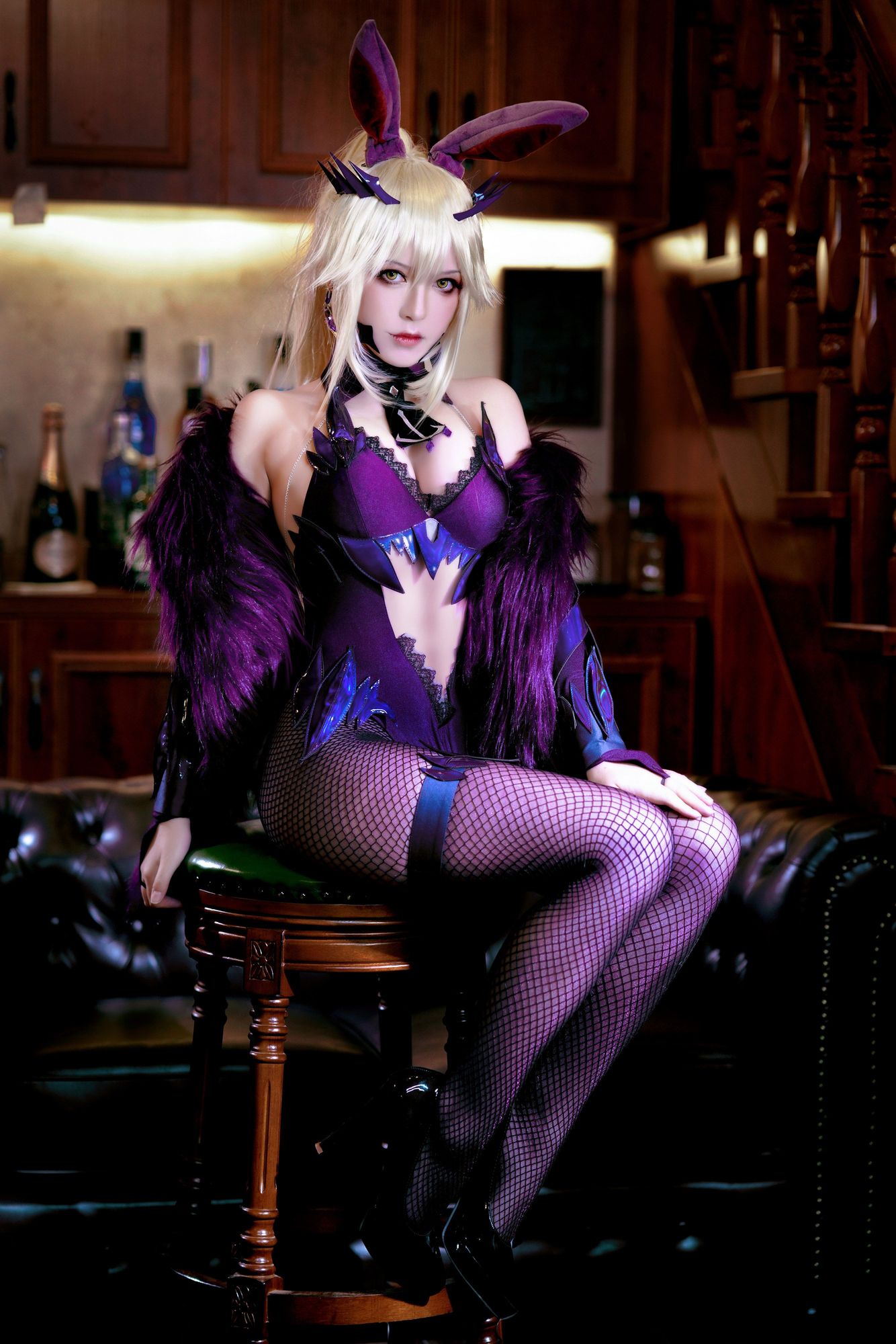 图片[1]-No.022-LancerAlter Bunny [40P]-cos王者