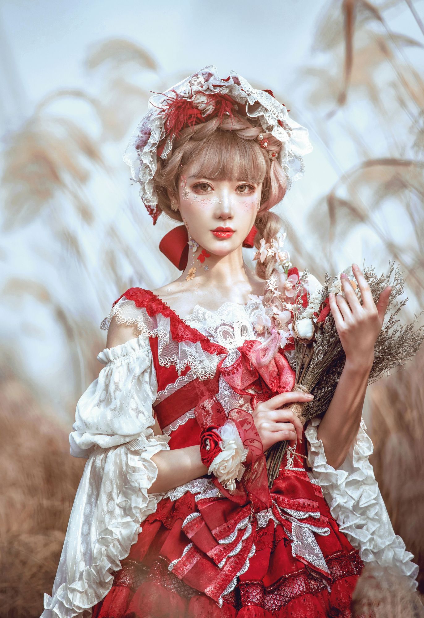 No.017-lolita红裙 [12P]-cos王者