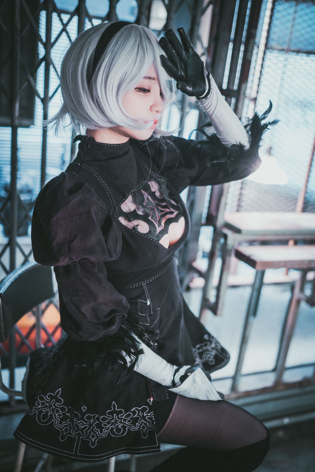 图片[2]-No.027-[DJAWA] NieR Automata 2B [47P]-cos王者