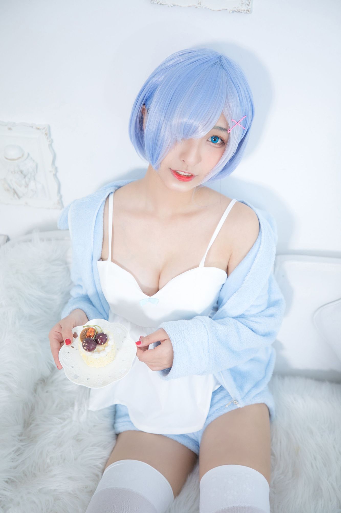 图片[1]-No.027-蕾姆《Milk by blue》 [150P]-cos王者