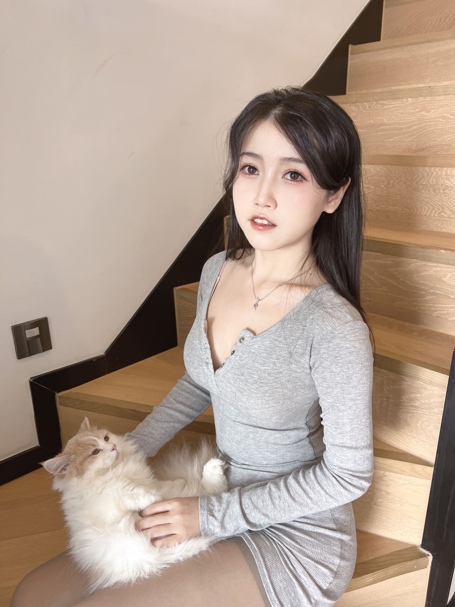 图片[1]-No.035 – 居家猫猫女友 [59P 1V]-cos王者