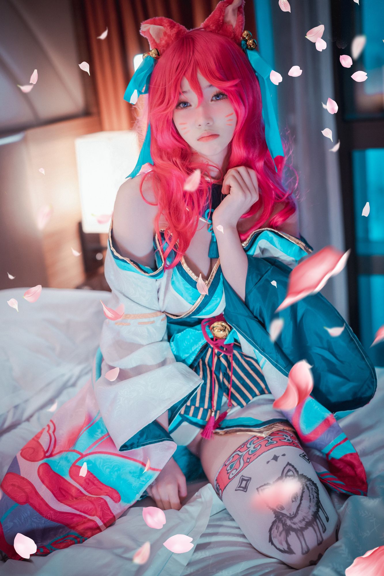 图片[3]-No.019-Spirit Blossom Ahri – Bambi_Bonus [11P]-cos王者