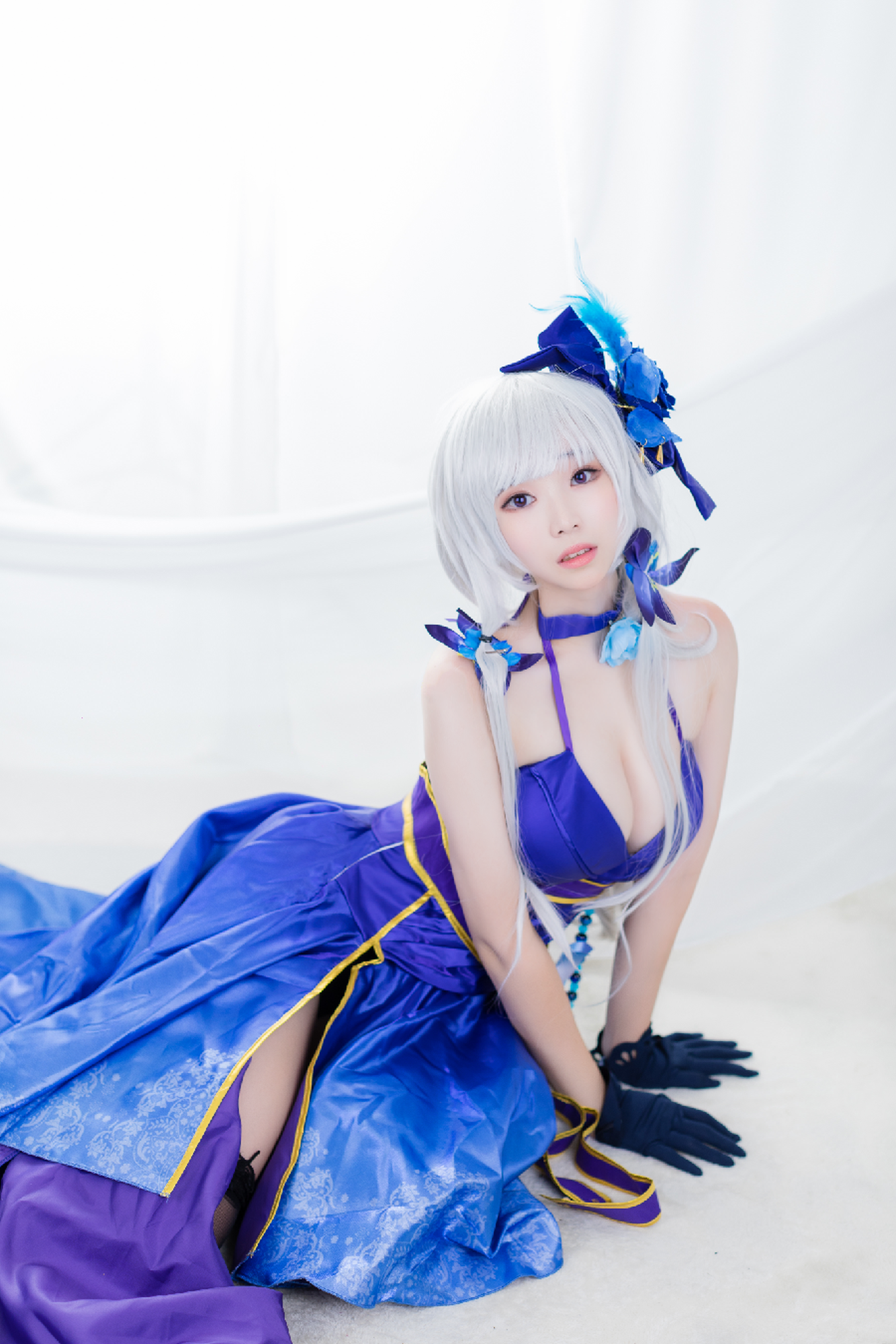 图片[2]-No.003-Azur Lane-Illustrious (Never-Ending Tea Party ver.) [21P]-cos王者