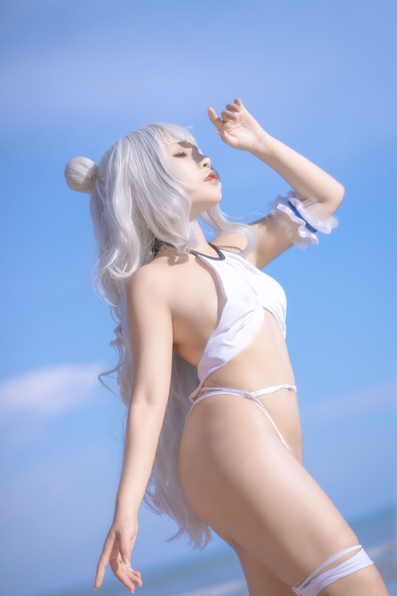 图片[3]-No.003 – Azur Lane Le Malin bikini [22P]-cos王者