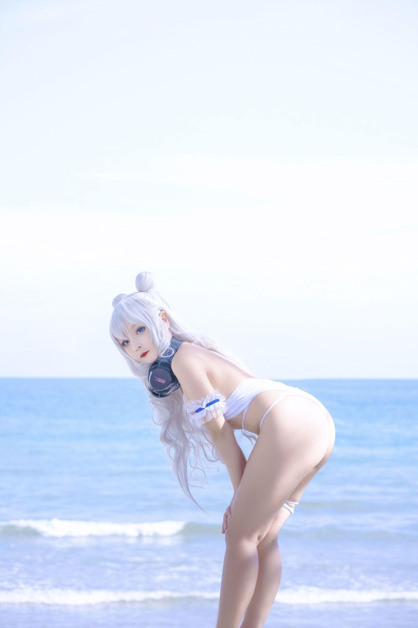 图片[2]-No.003 – Azur Lane Le Malin bikini [22P]-cos王者