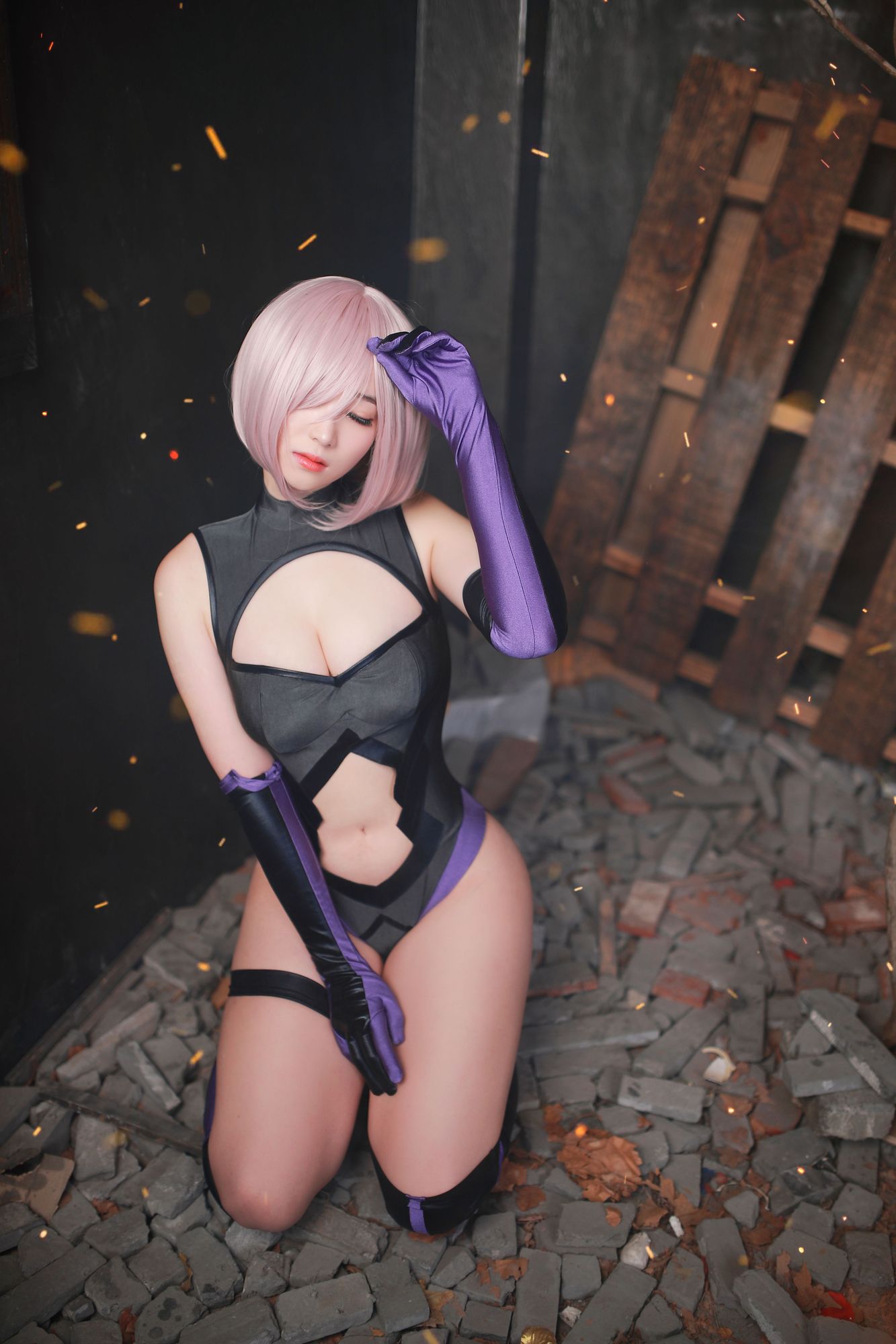 No.008-Fate Grand Order-Mash Kyrielight (Shielder) [22P]-cos王者