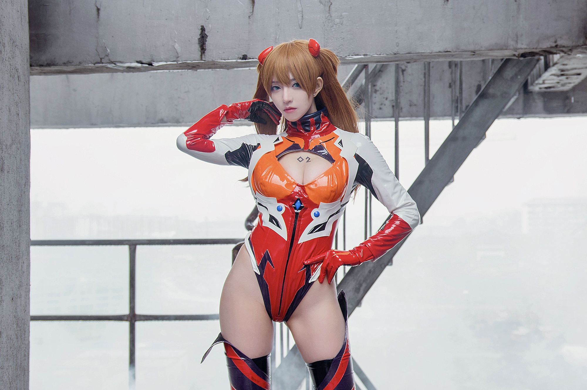 图片[3]-No.015-Asuka Battle Suit [18P]-cos王者