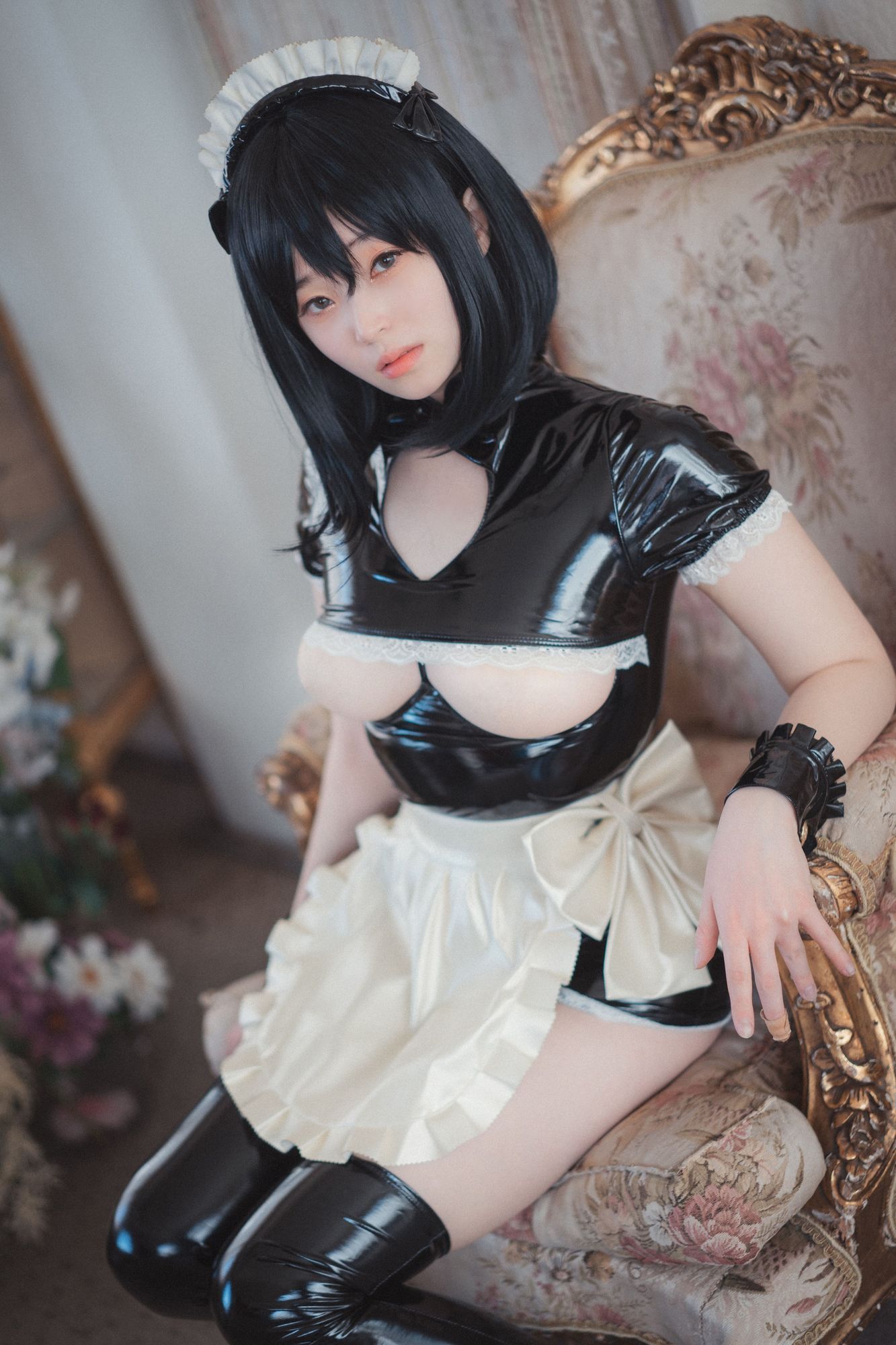 No.047-[DJAWA] Femme de Chambre en Latex [67P]-cos王者