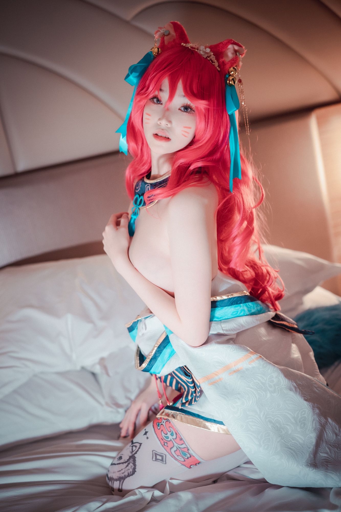 图片[3]-No.019-Spirit Blossom Ahri – S-Version [56P]-cos王者