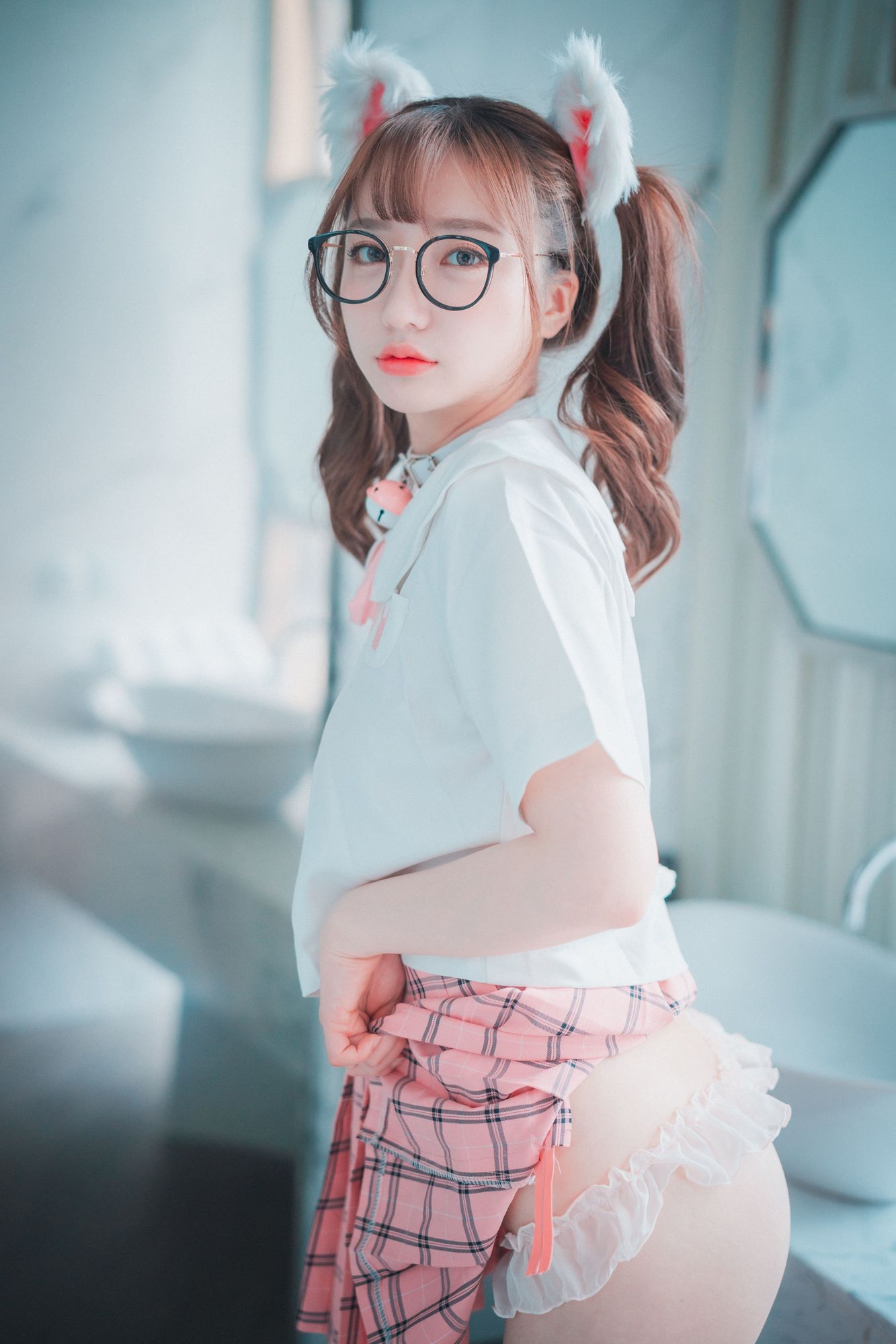 图片[2]-No.028-[DJAWA] Cute Pink [50P]-cos王者