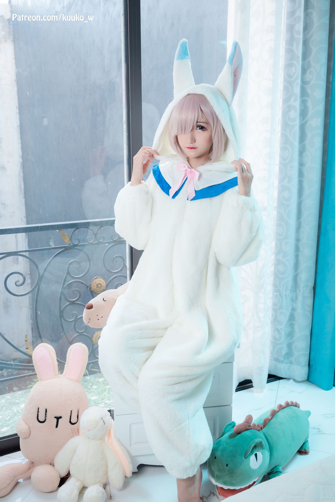 No.044-Mashu Kigurumi Pajama (Fate Grand Order) [36P]-cos王者