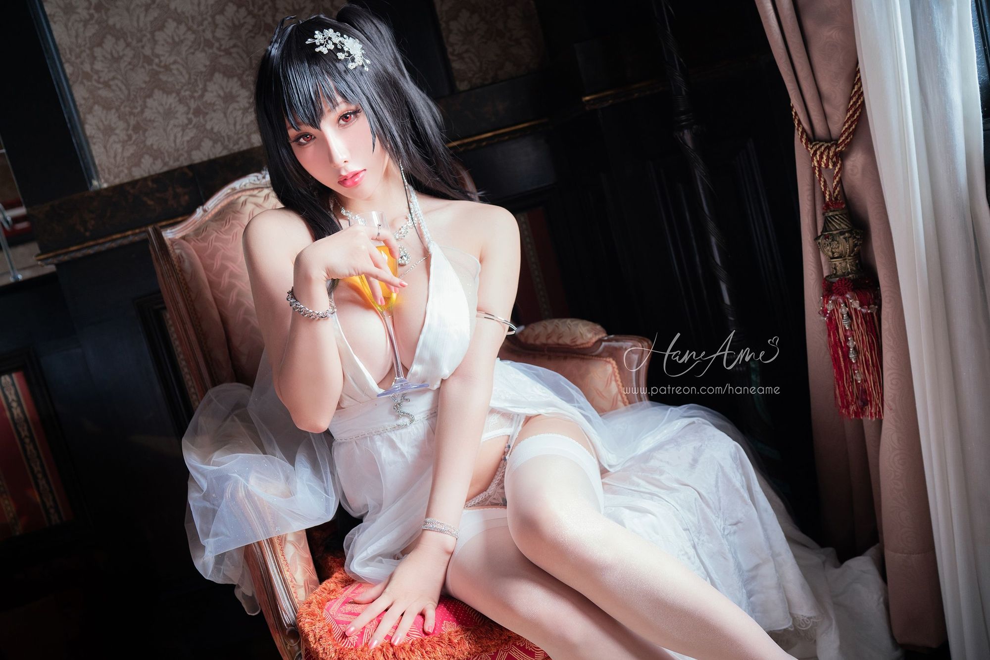 图片[3]-No.132-Taihou Wedding [40P]-cos王者