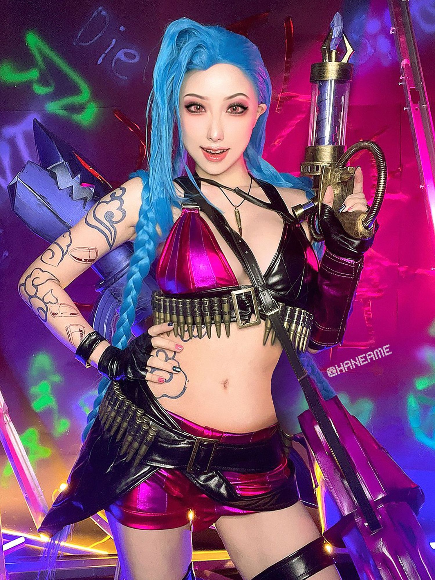 No.167-League of Legends JINX 英雄联盟 暴走萝莉 [26P]-cos王者