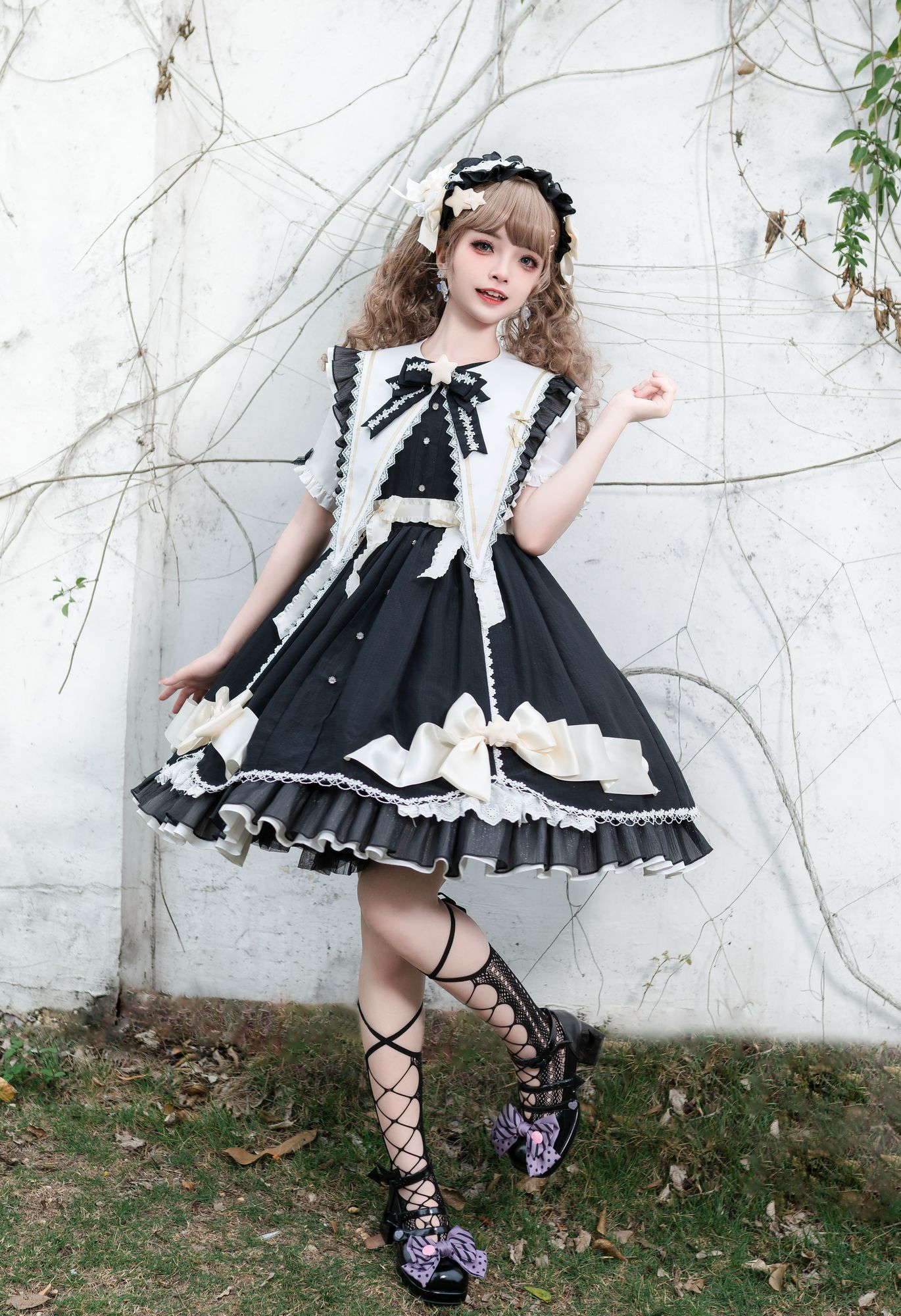 No.229 – 「花甲conch」lolita 格裙 [18P]-cos王者