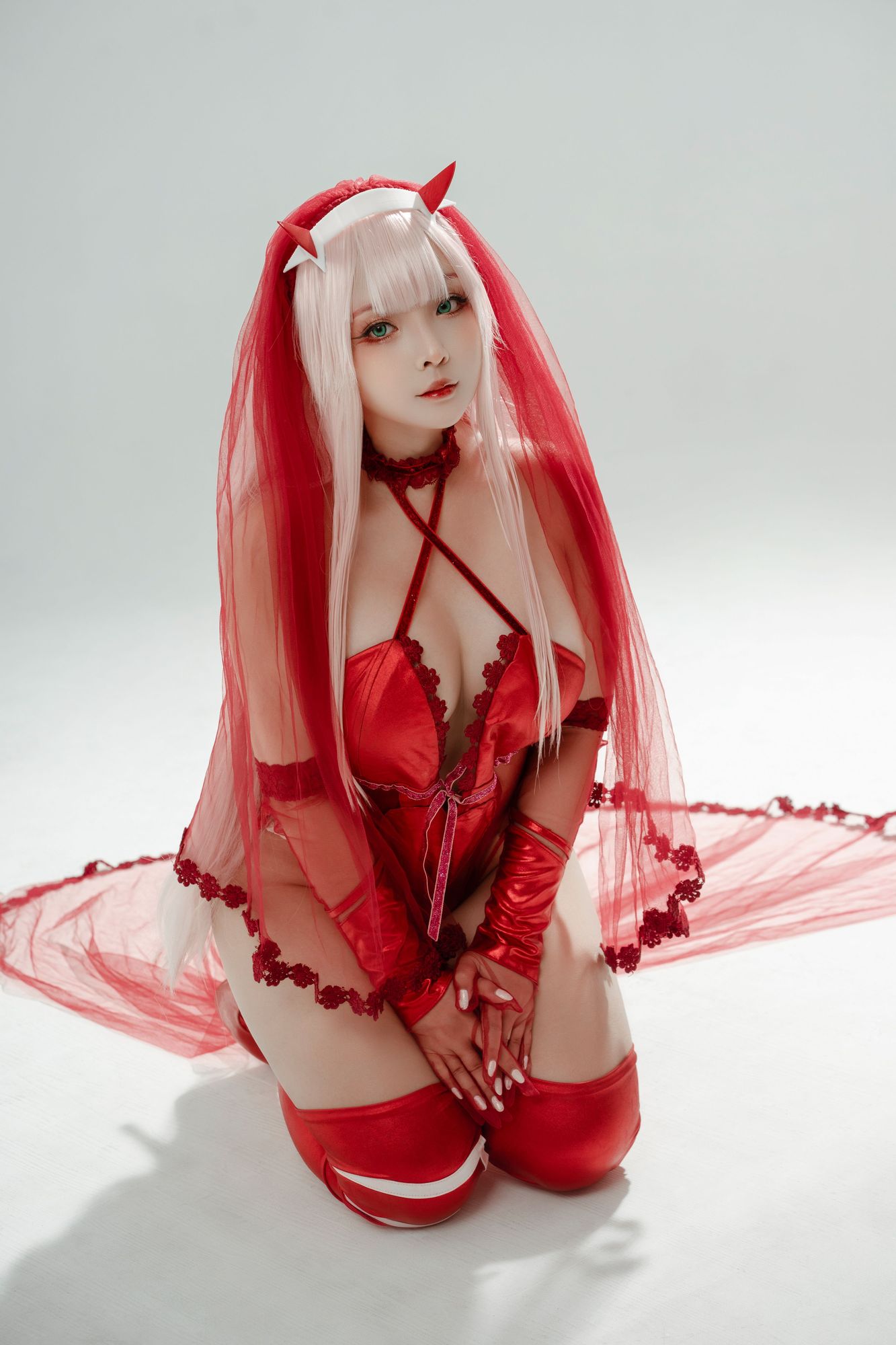 No.016 – Zero Two Wedding Dress [21P]-cos王者